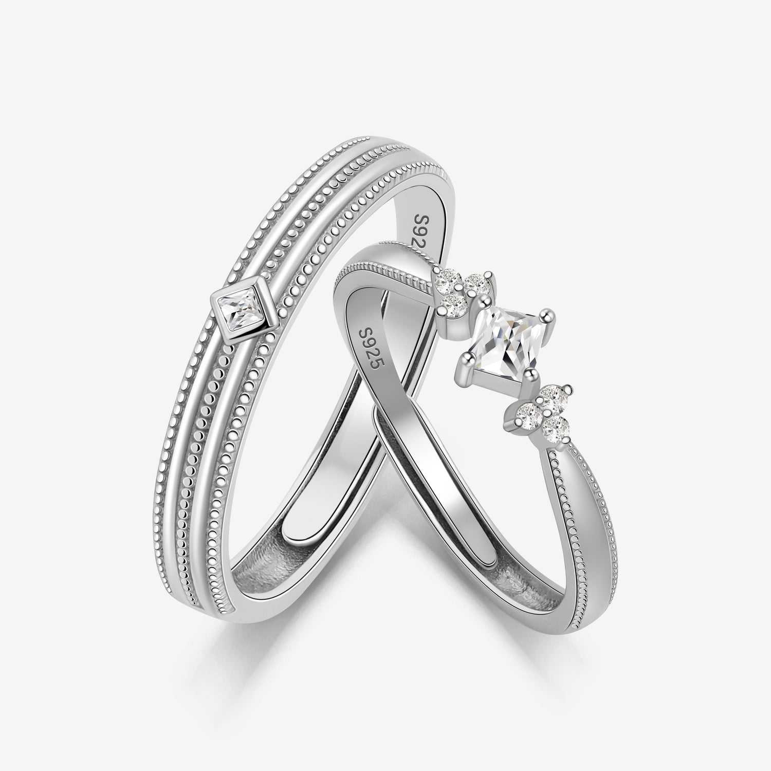 Everlasting Parallel Couples’ Rings