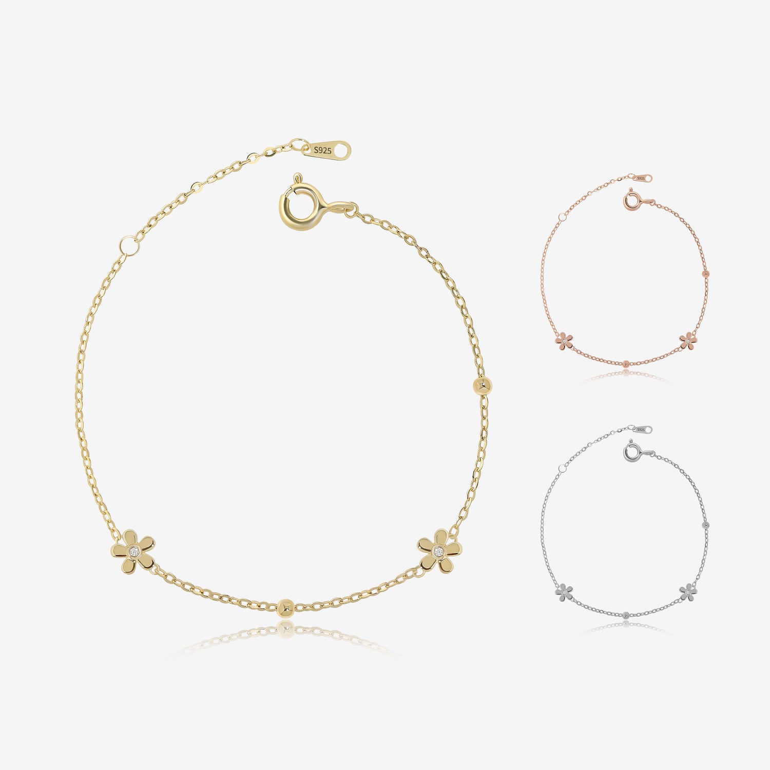Tiny Flowers Bracelet