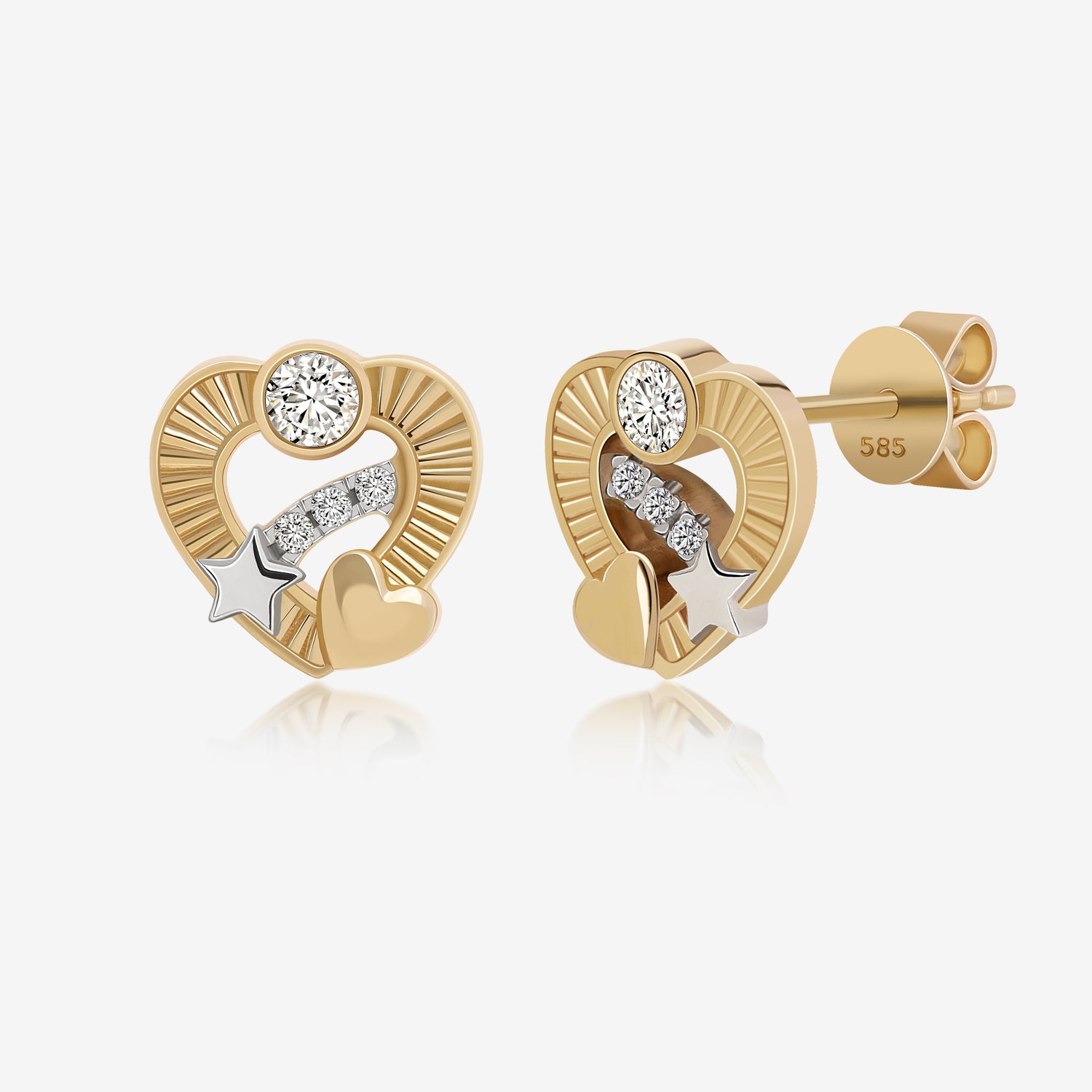 Love Landing Stud Earrings