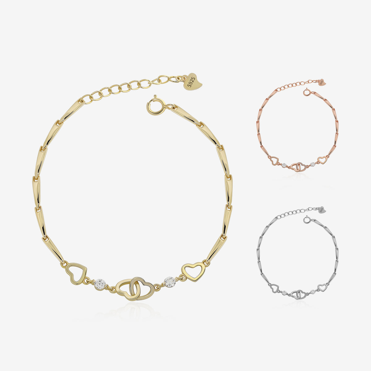 Heart Link Bracelet