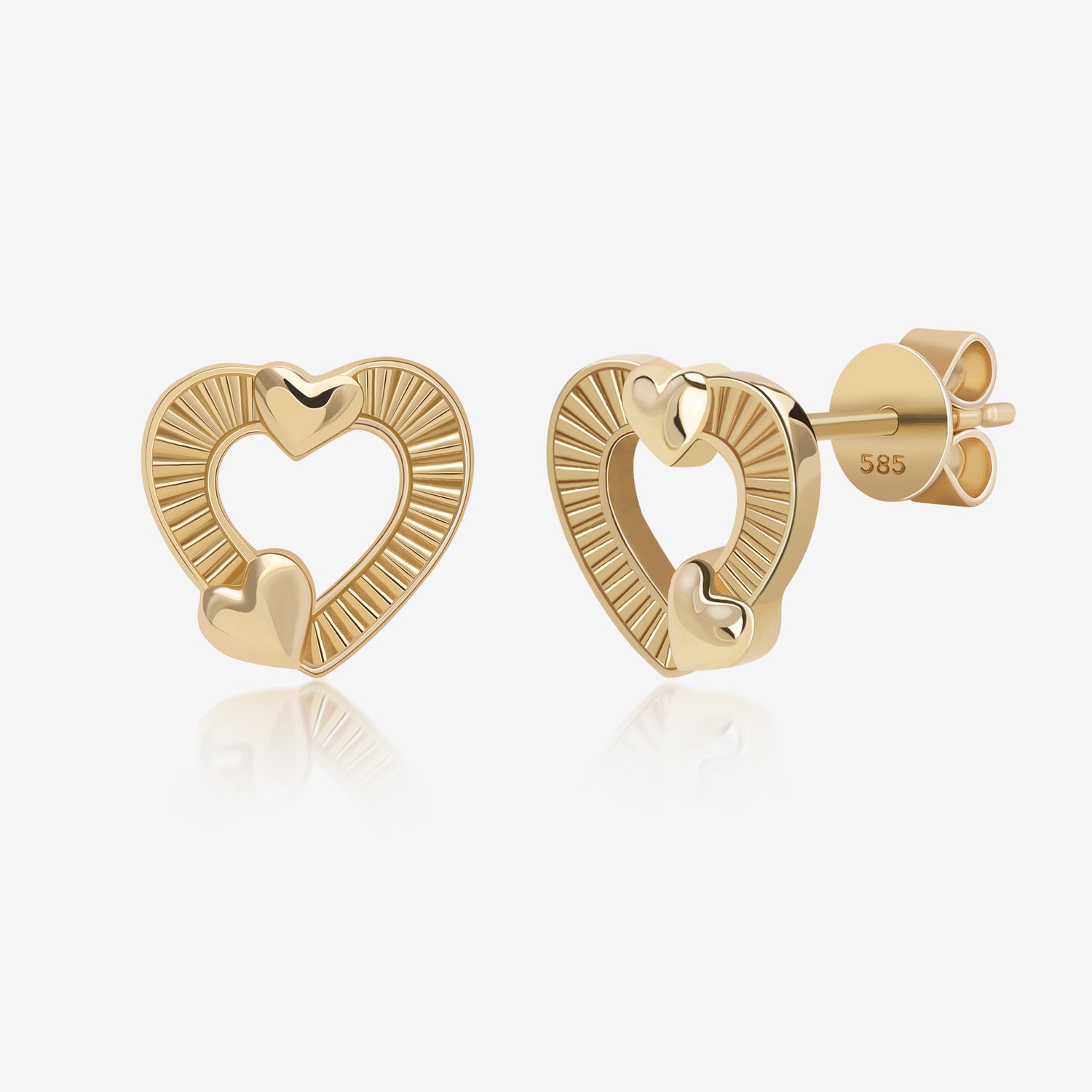 Landed Love Stud Earrings