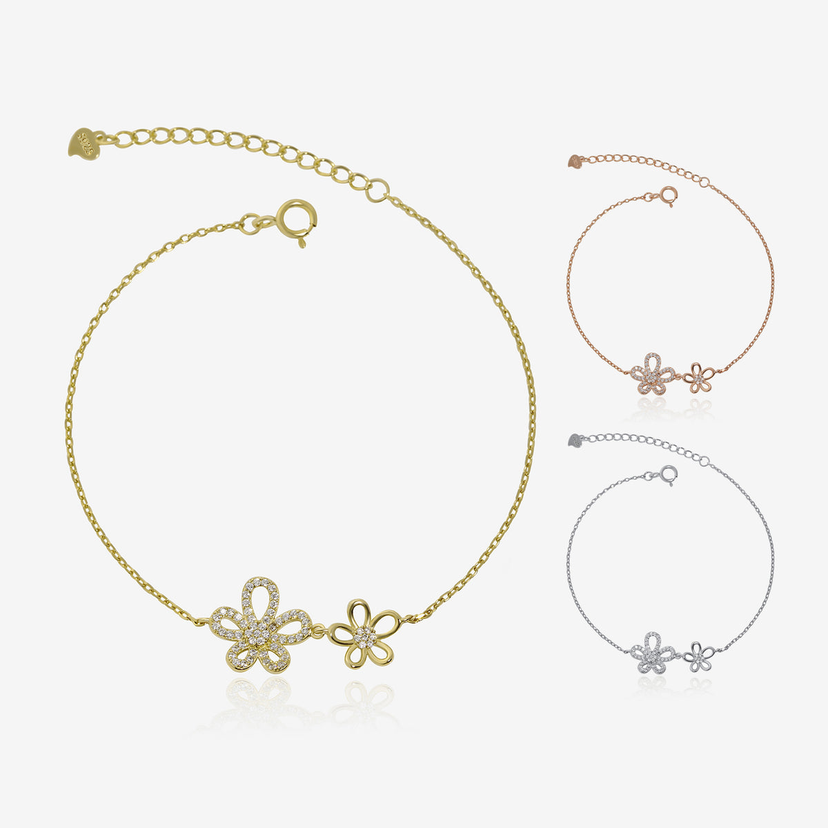 Dainty Flower Bracelet