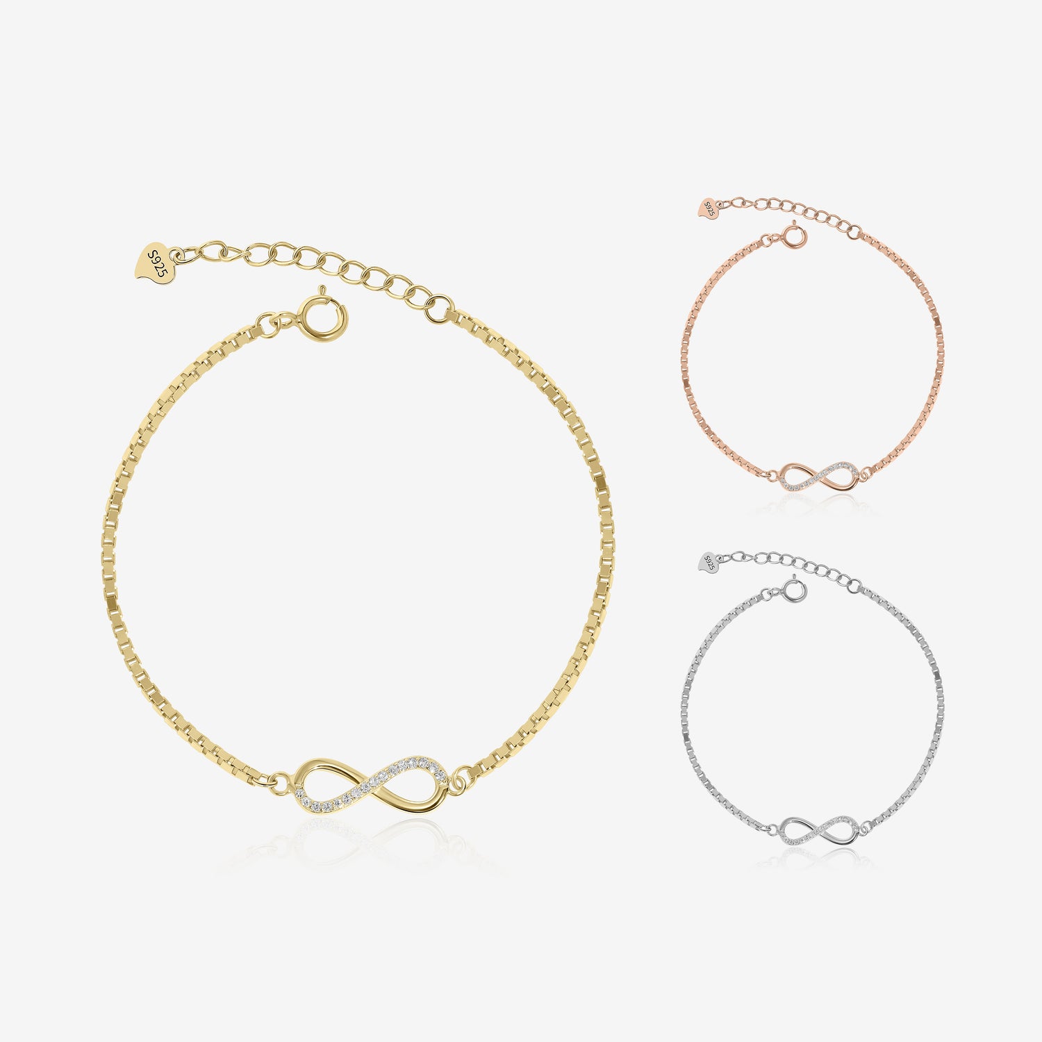 Simple Infinity Bracelet