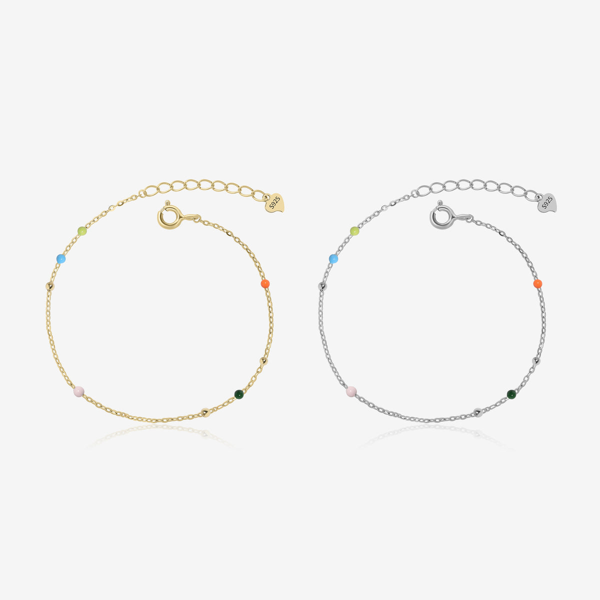 Dainty Colorful Beads Bracelets