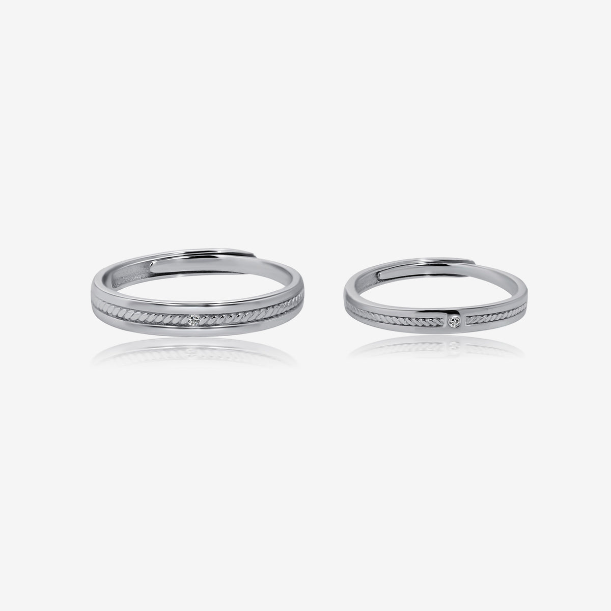 Together Forever Couples' Rings