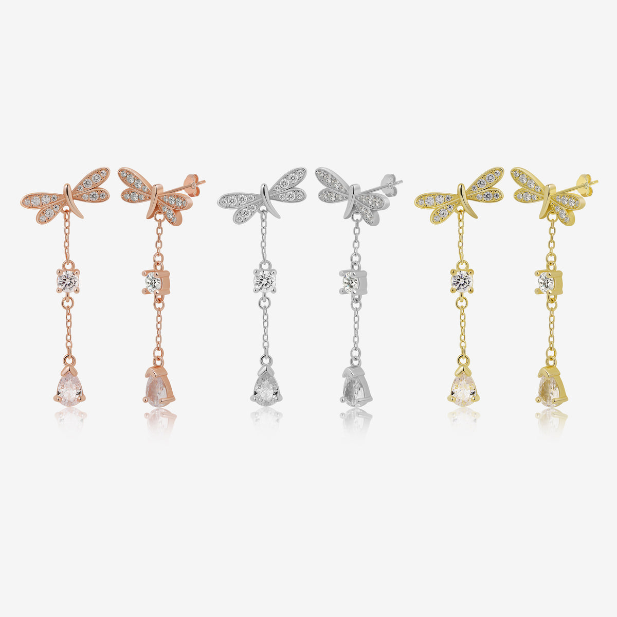 Everwing Dragonfly Dangle Earrings