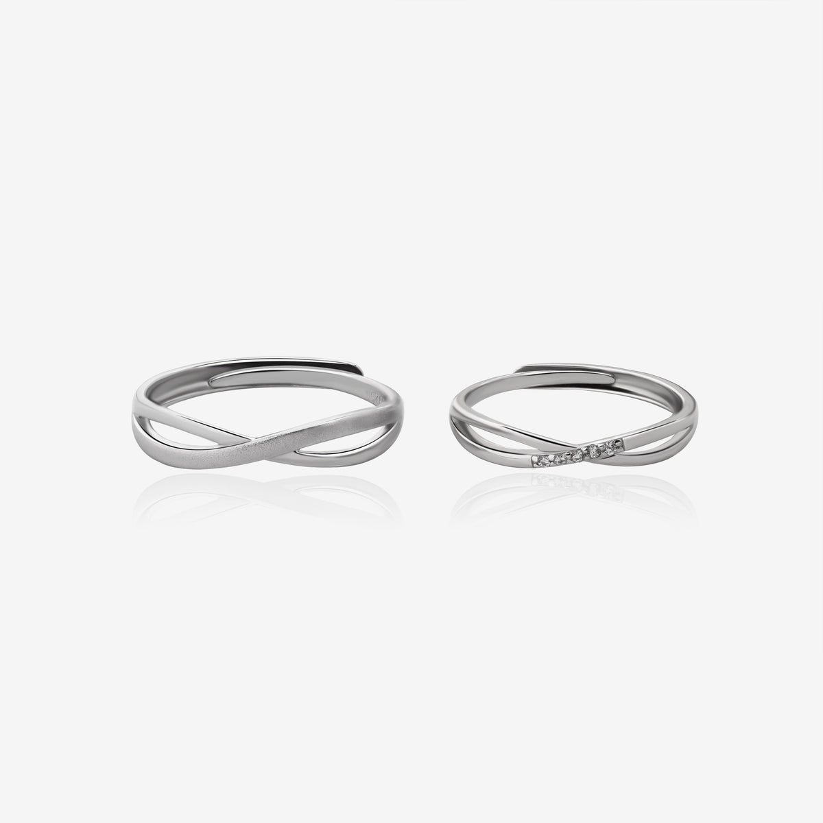 Infinite Love Couples' Rings