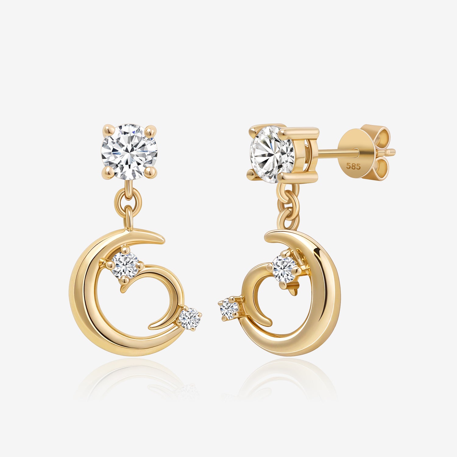 Whispering Moons Earrings