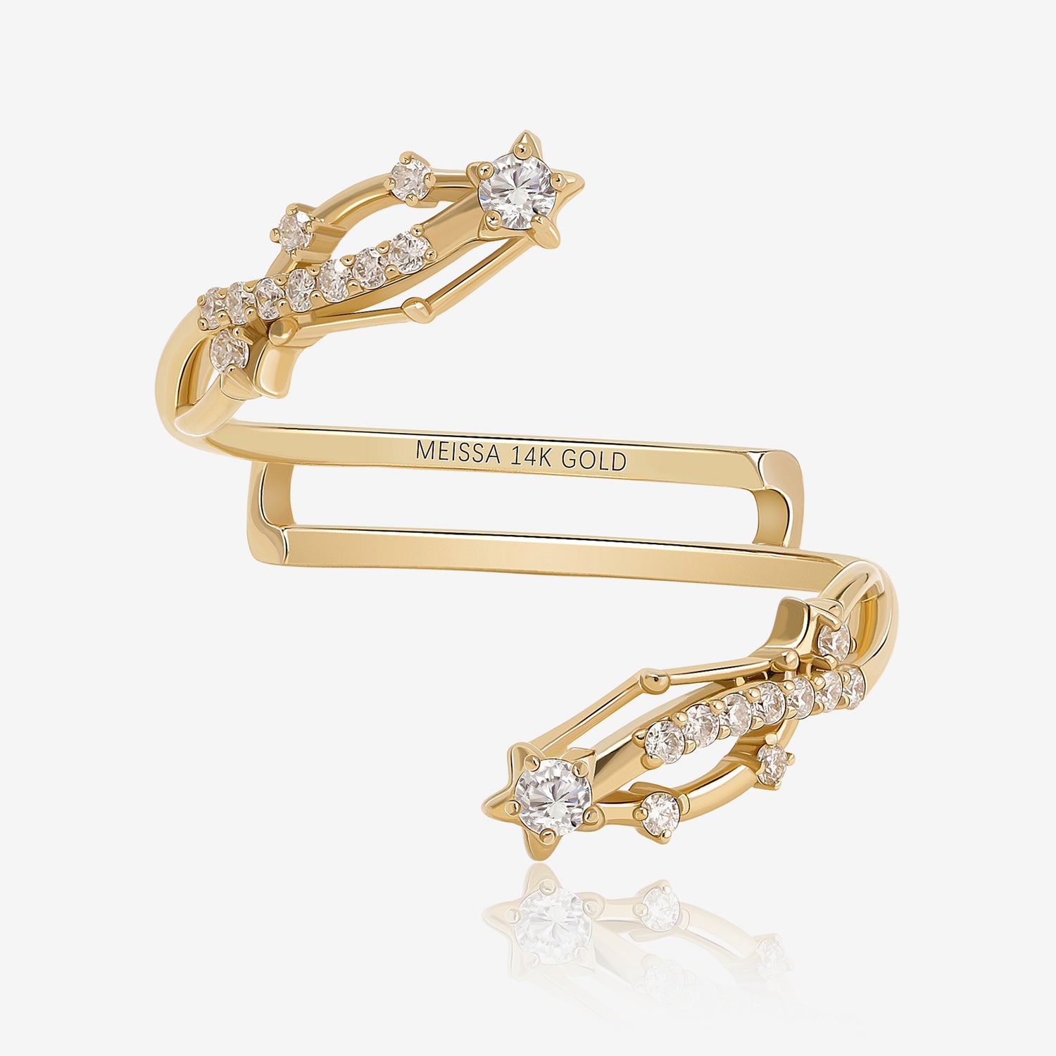 Shooting Star Wrap Ring