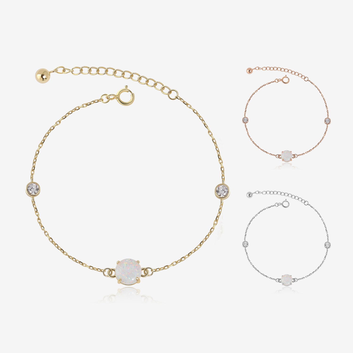Simple Opal Bracelet