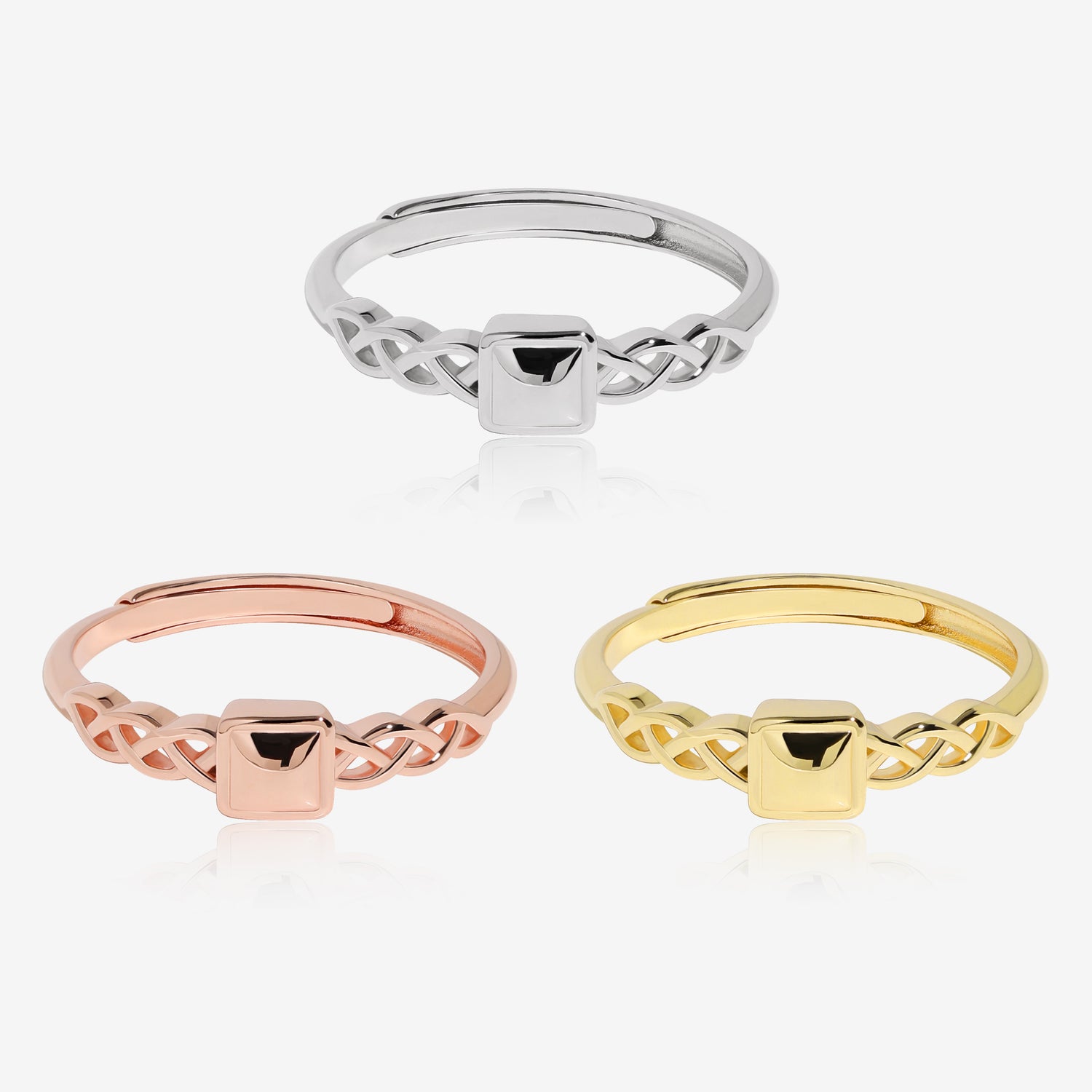 Braided Square Ring