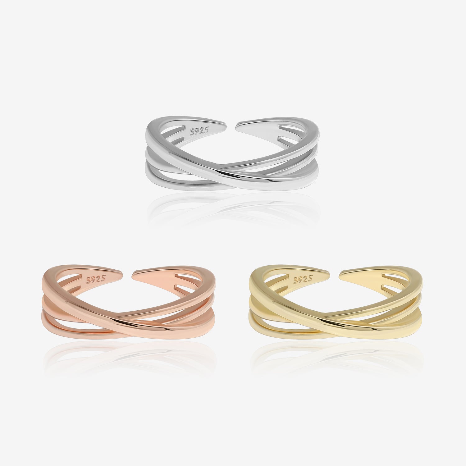Infinite Twirl Ring