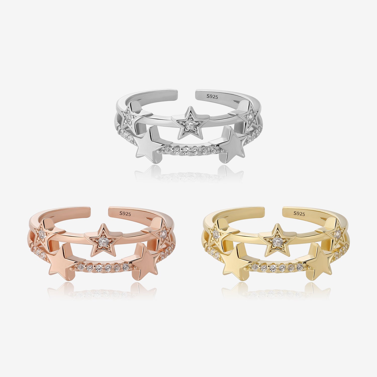 Twinkling Starlight Ring