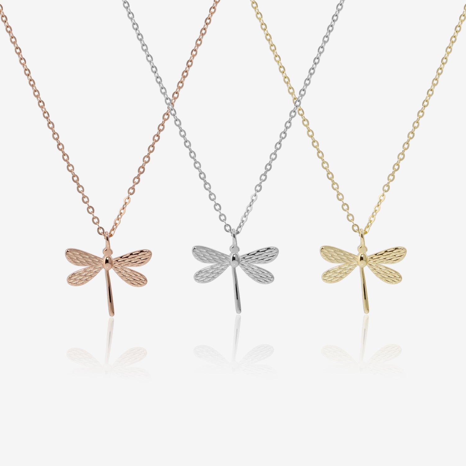 Simple Dragonfly Necklace