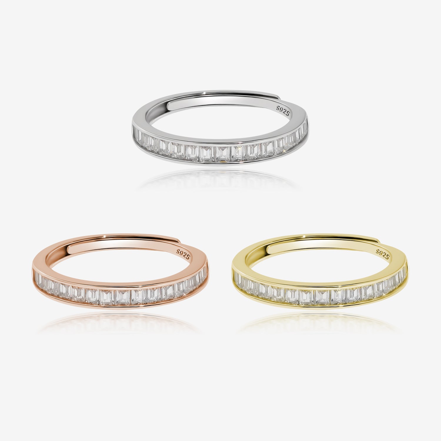 Channel Set Baguette Diamond Ring