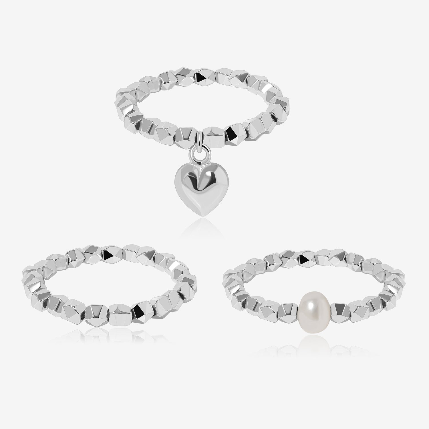 Beaded Stretch Ring