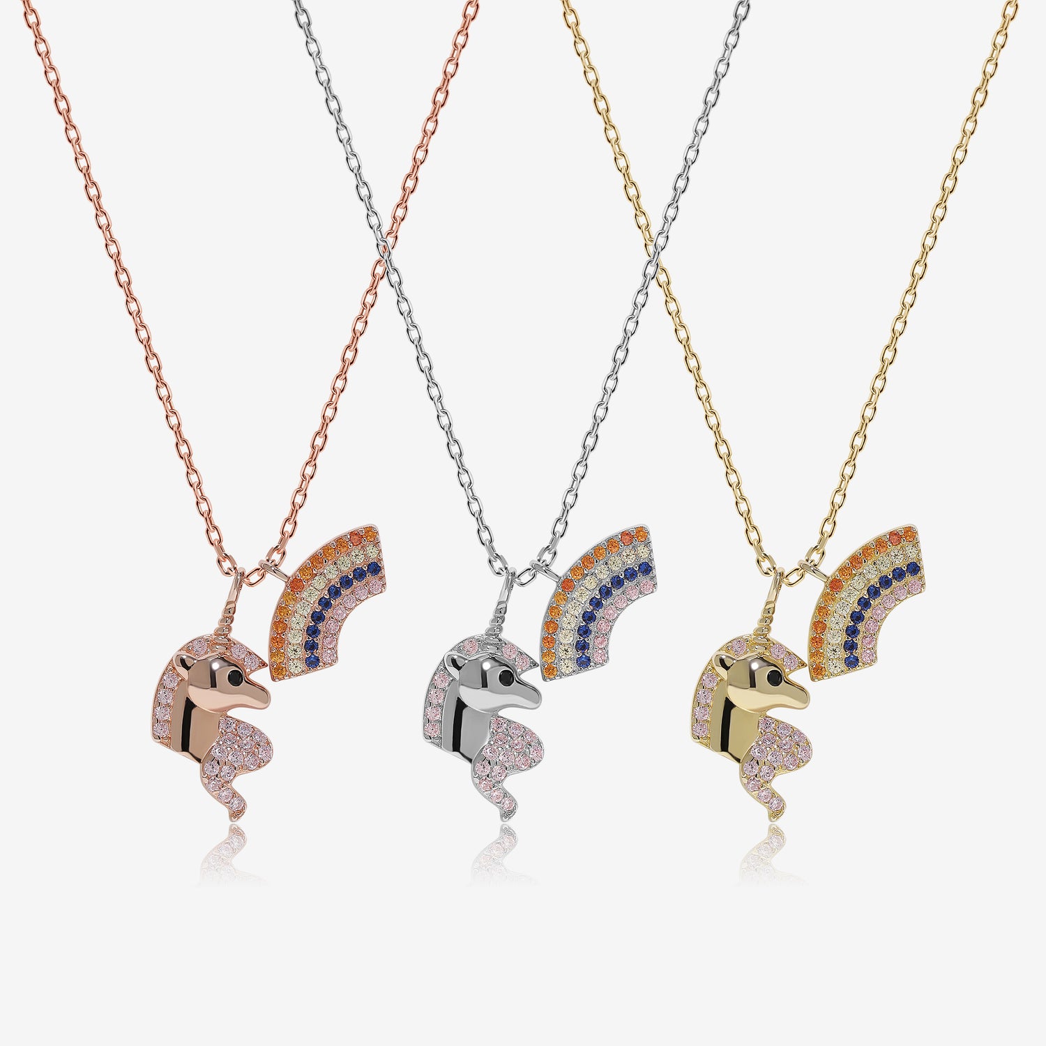 Unicorn Rainbow Necklace