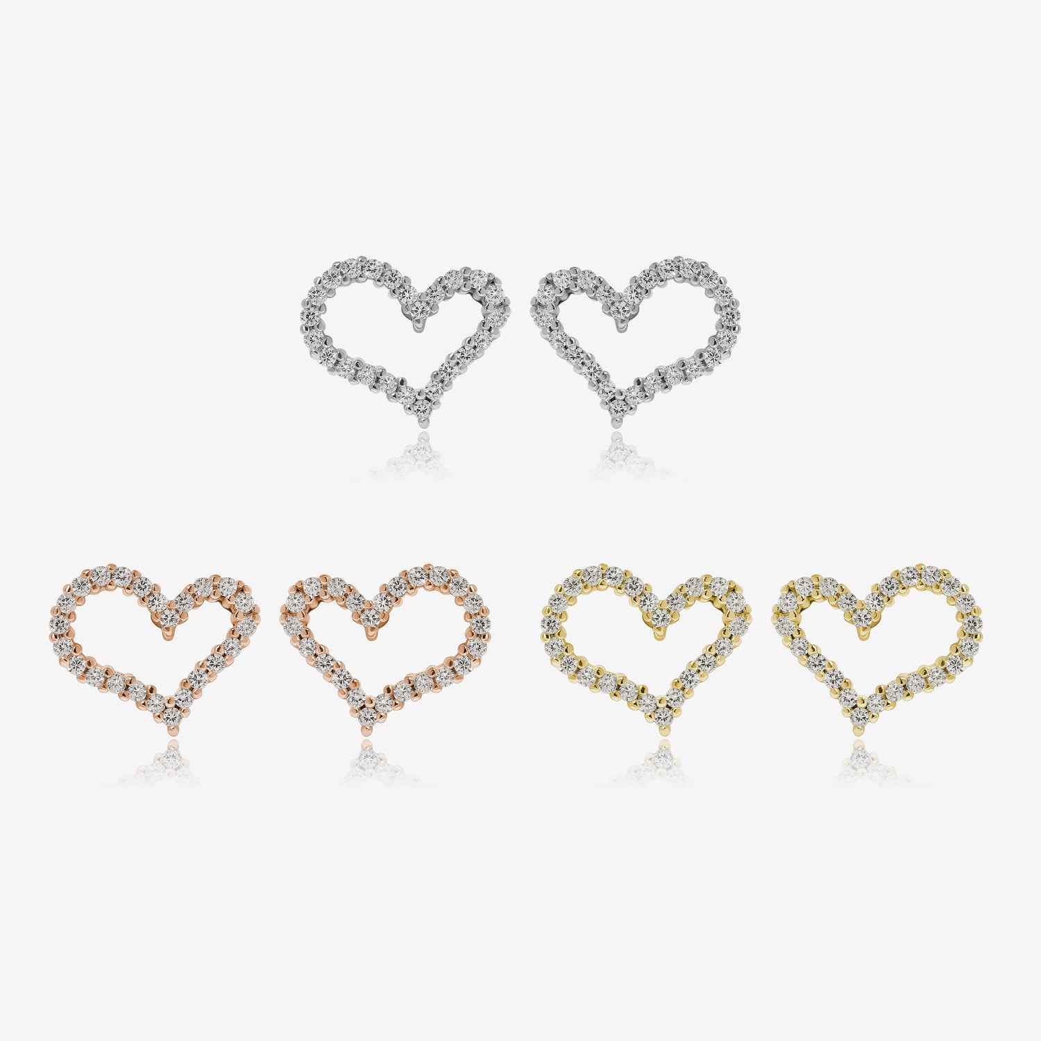 Radiant Hearts Earrings