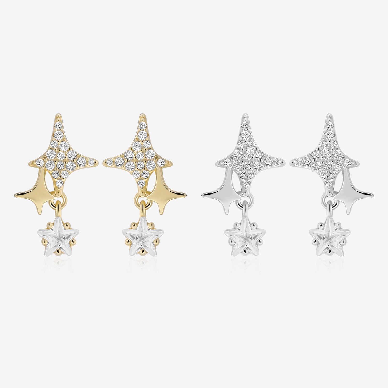 Polaris Star Earrings