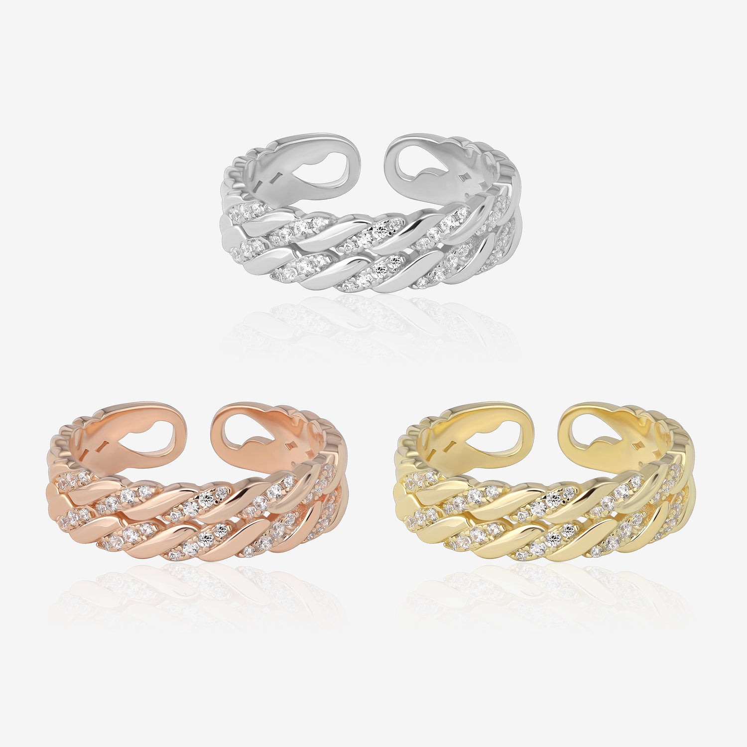 Elegant Twist Ring