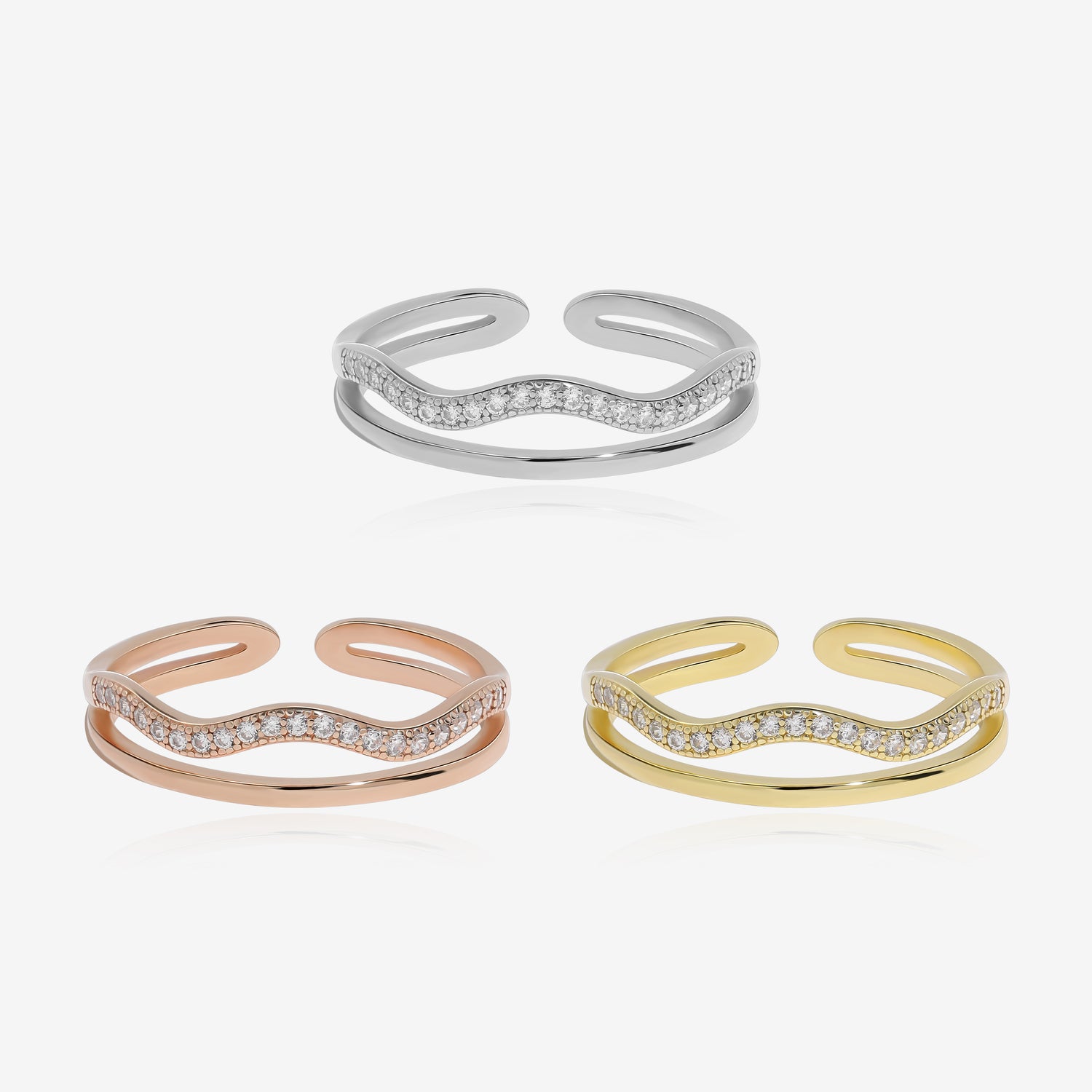 Beautiful Waves Ring