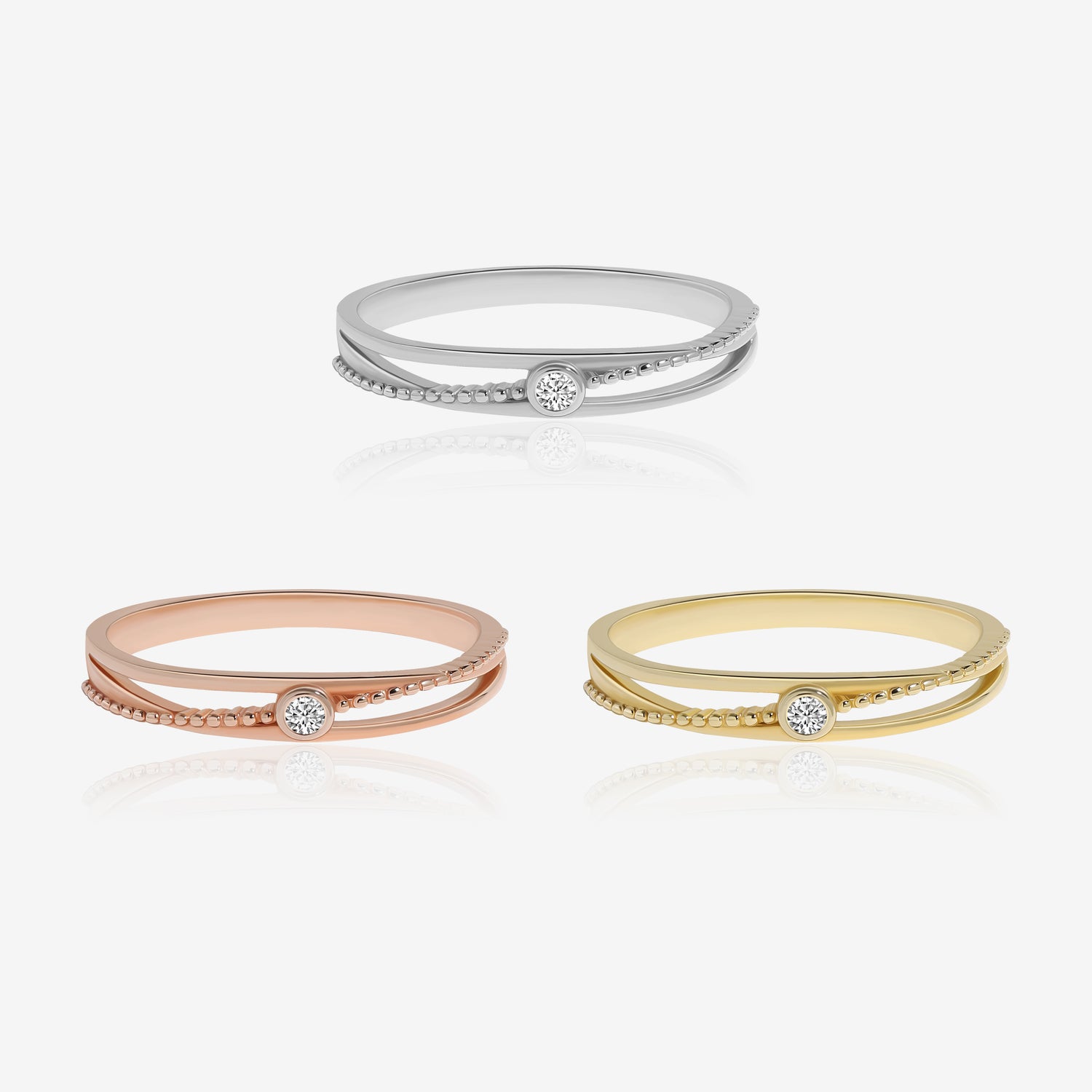 Minimalist Gem Ring