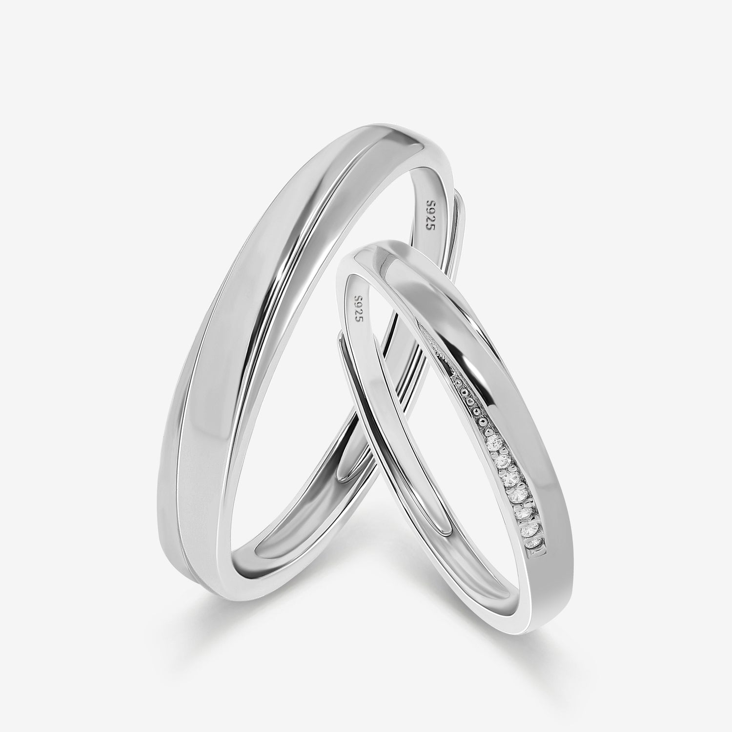 Mi Amour Couples' Rings