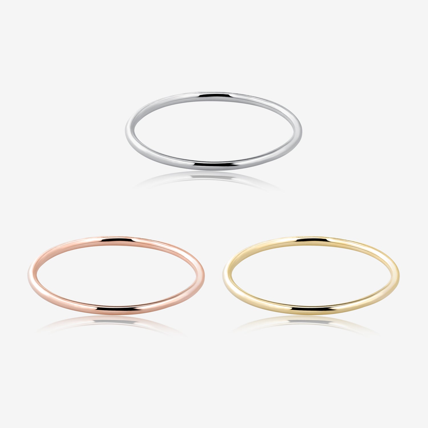Thin Plain Smooth Band