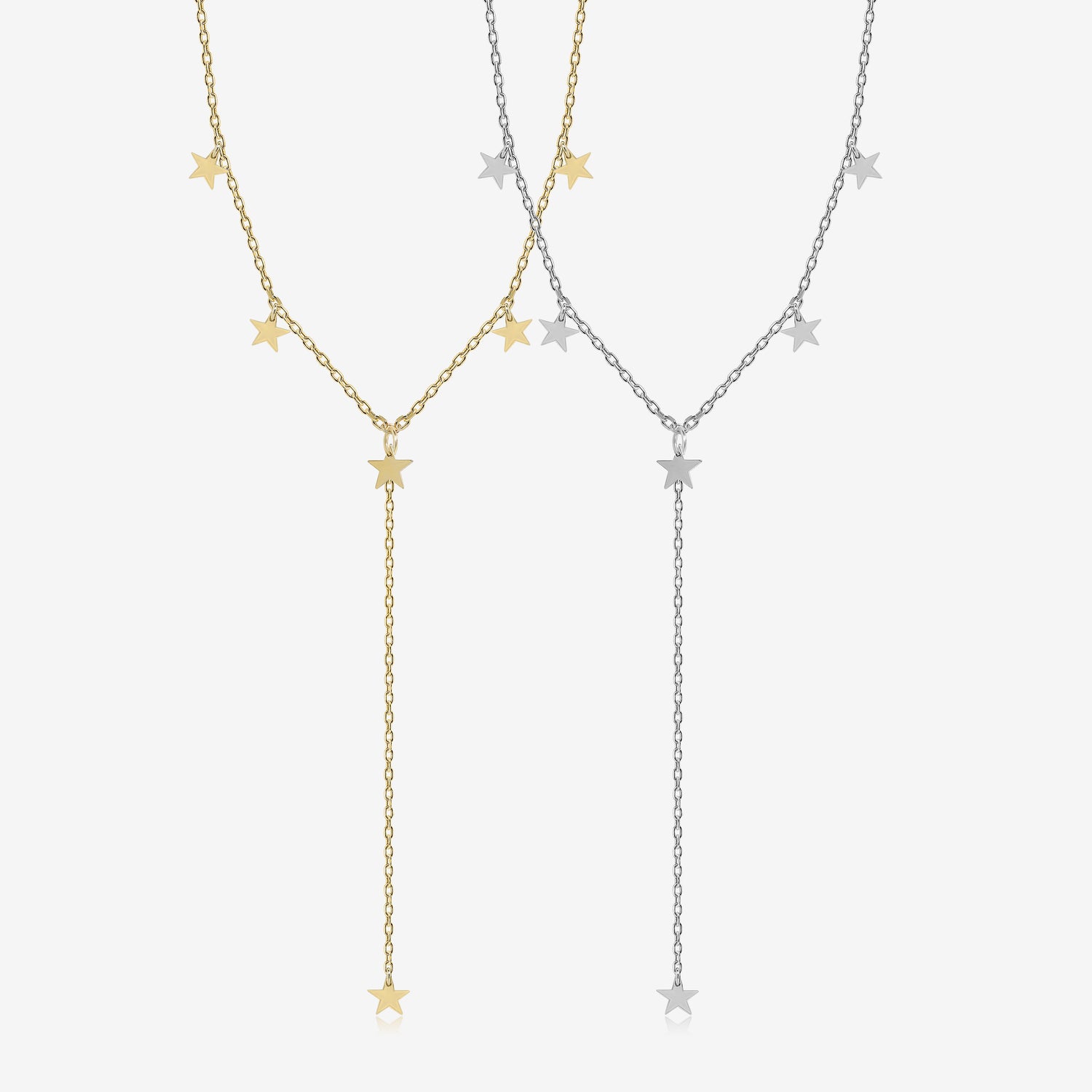 Star Lariat Necklace