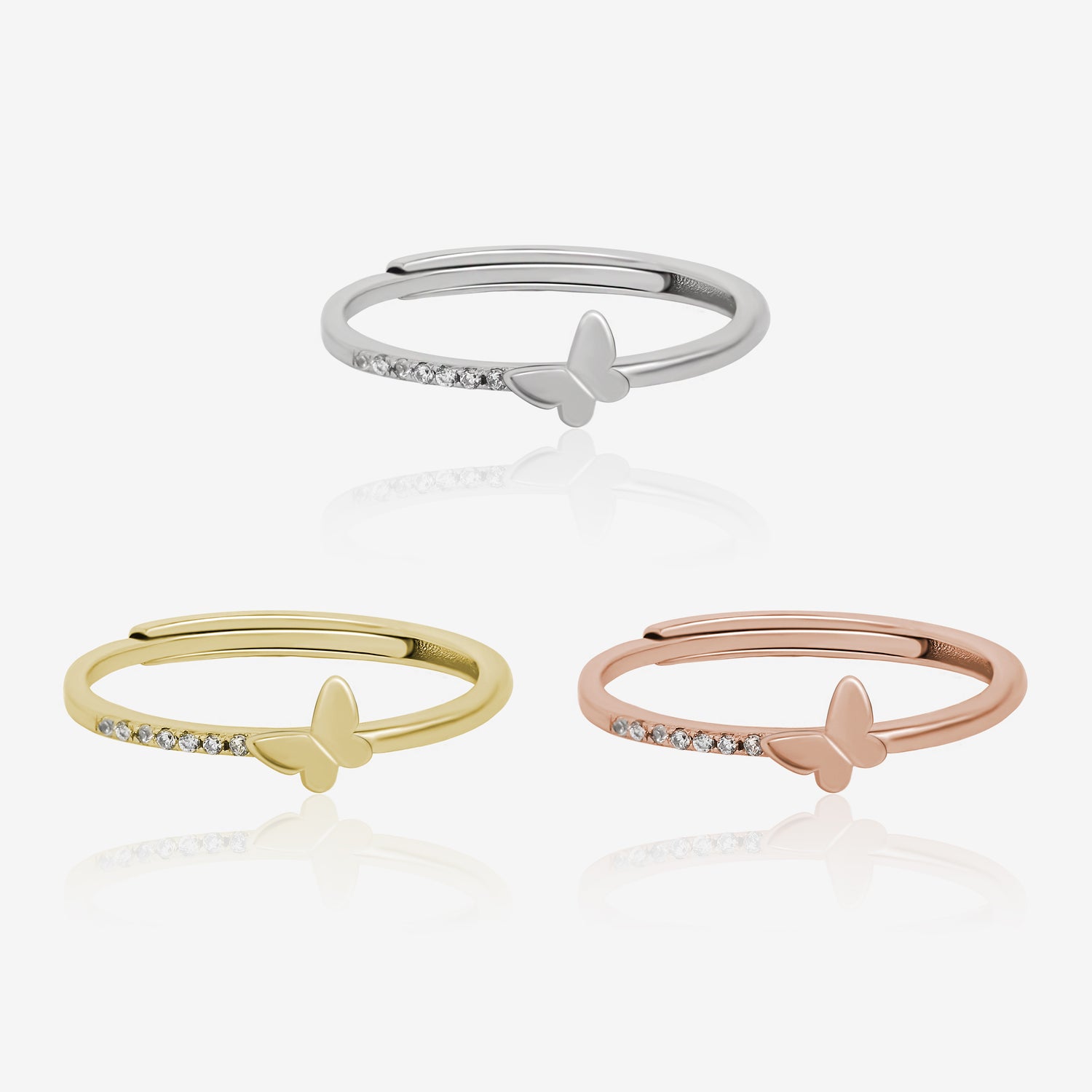 Tiny Butterfly Ring