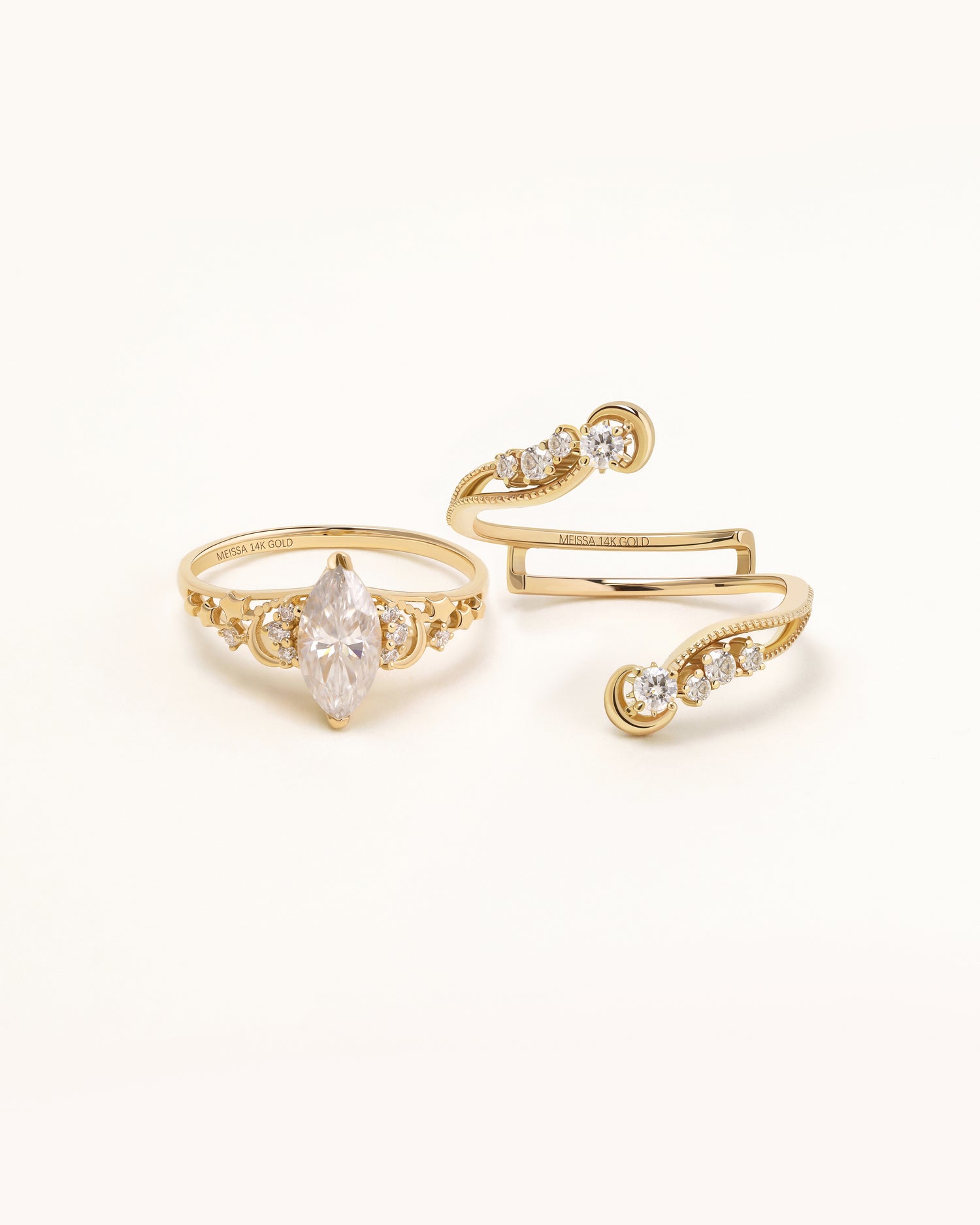 Astral Tiara Marquise Ring