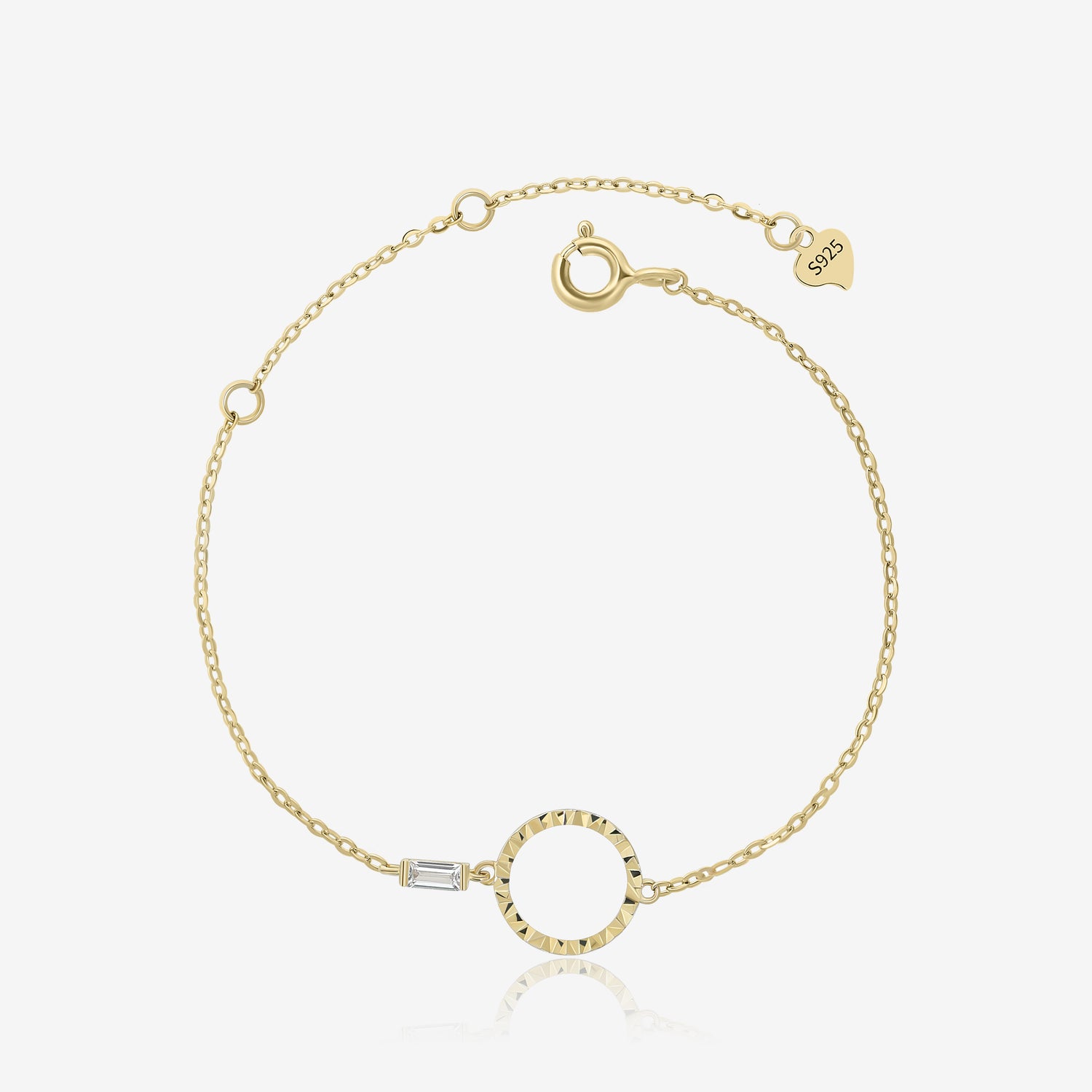 Diamond Circle Bracelet