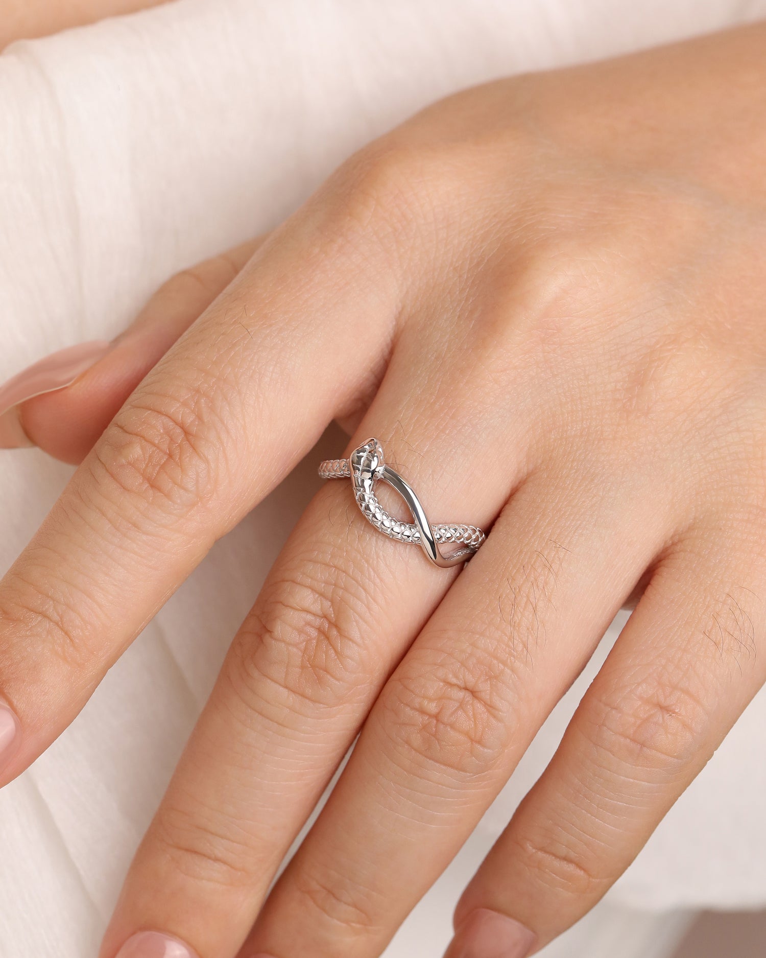 Serpent Embrace Ring