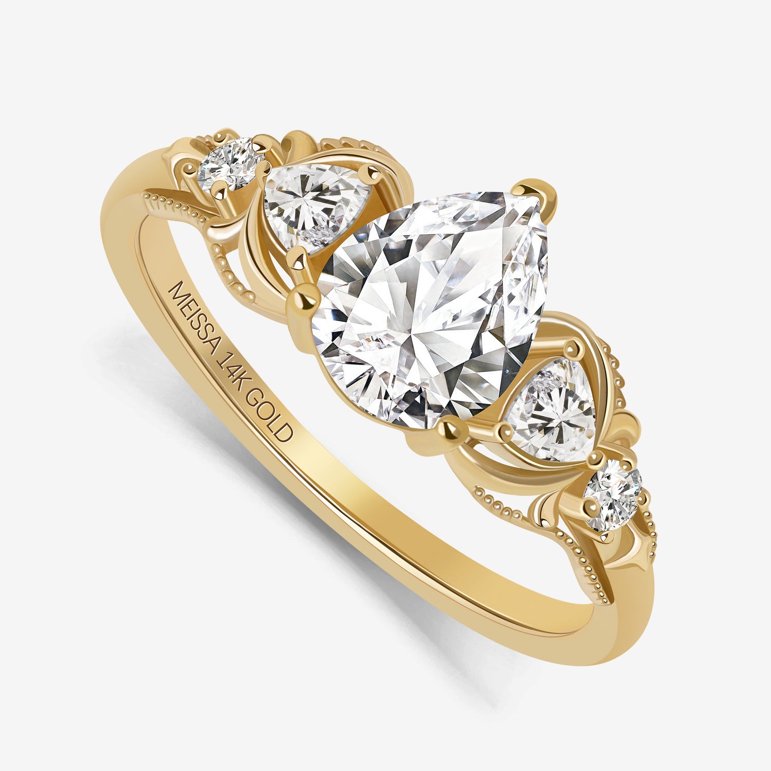 Starbound Pear Ring