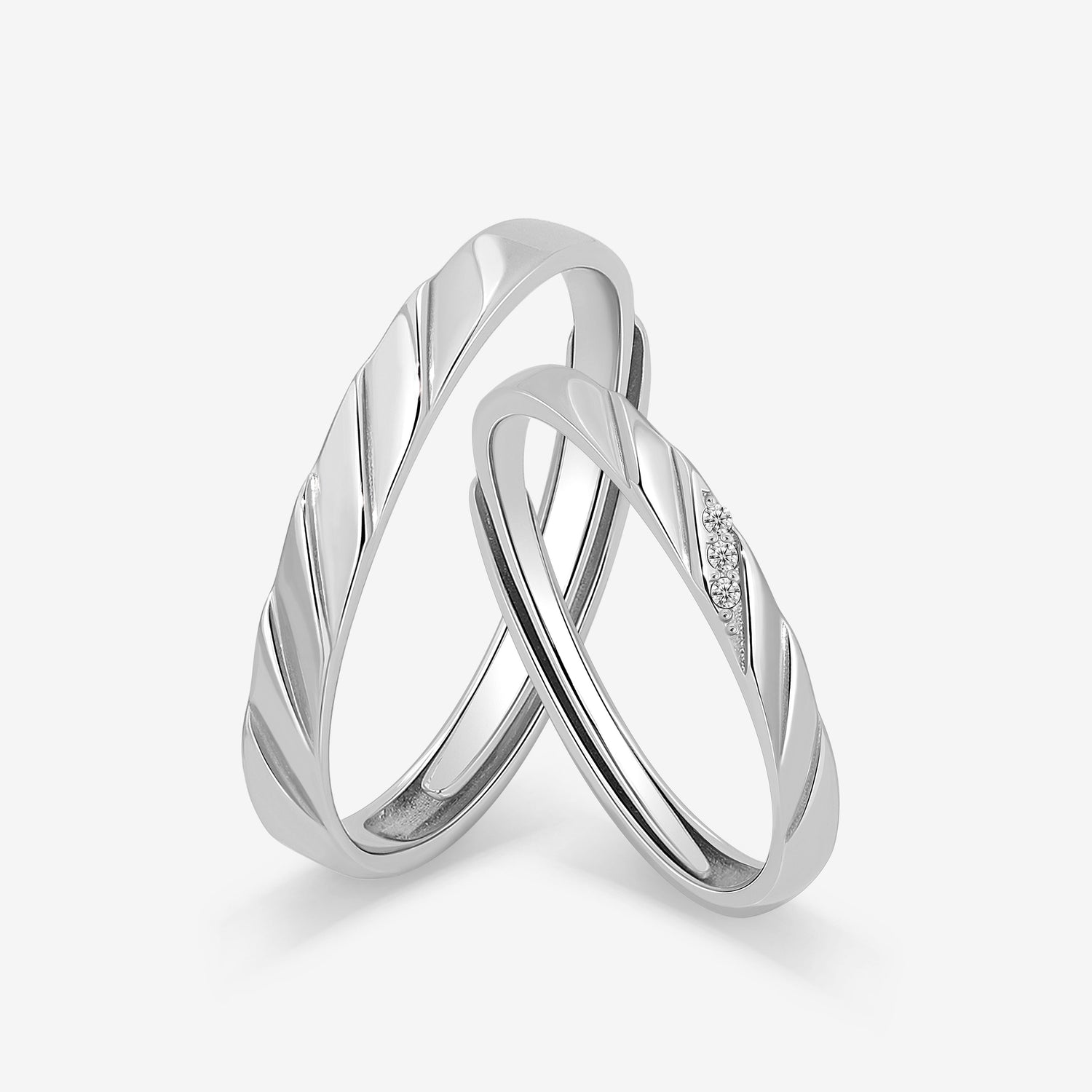 Endless Embrace Couples' Rings