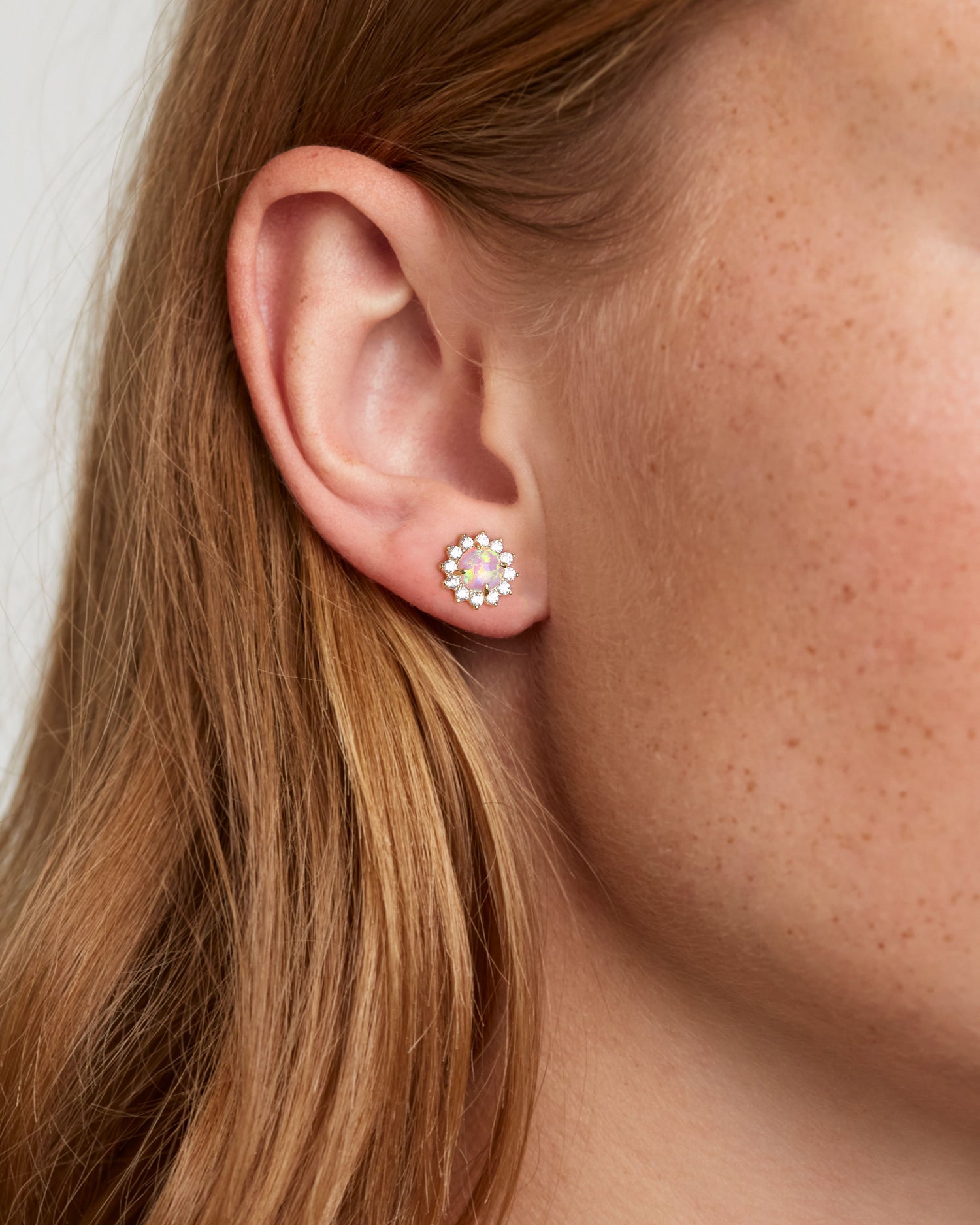 Dainty Opal Earrings