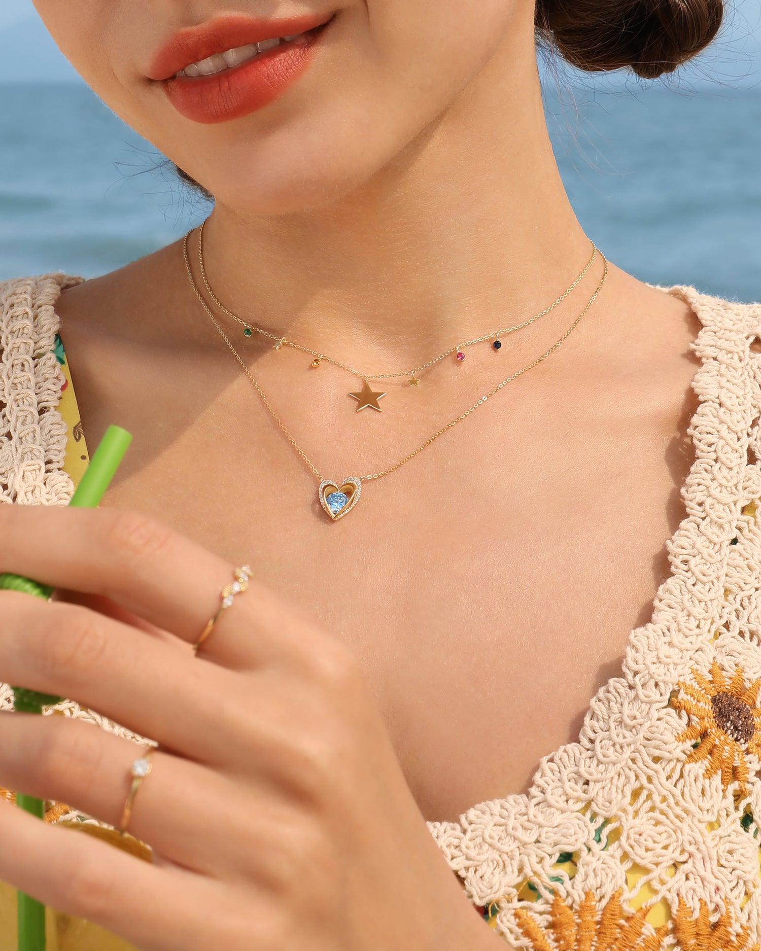 Unique Love Heart Necklace