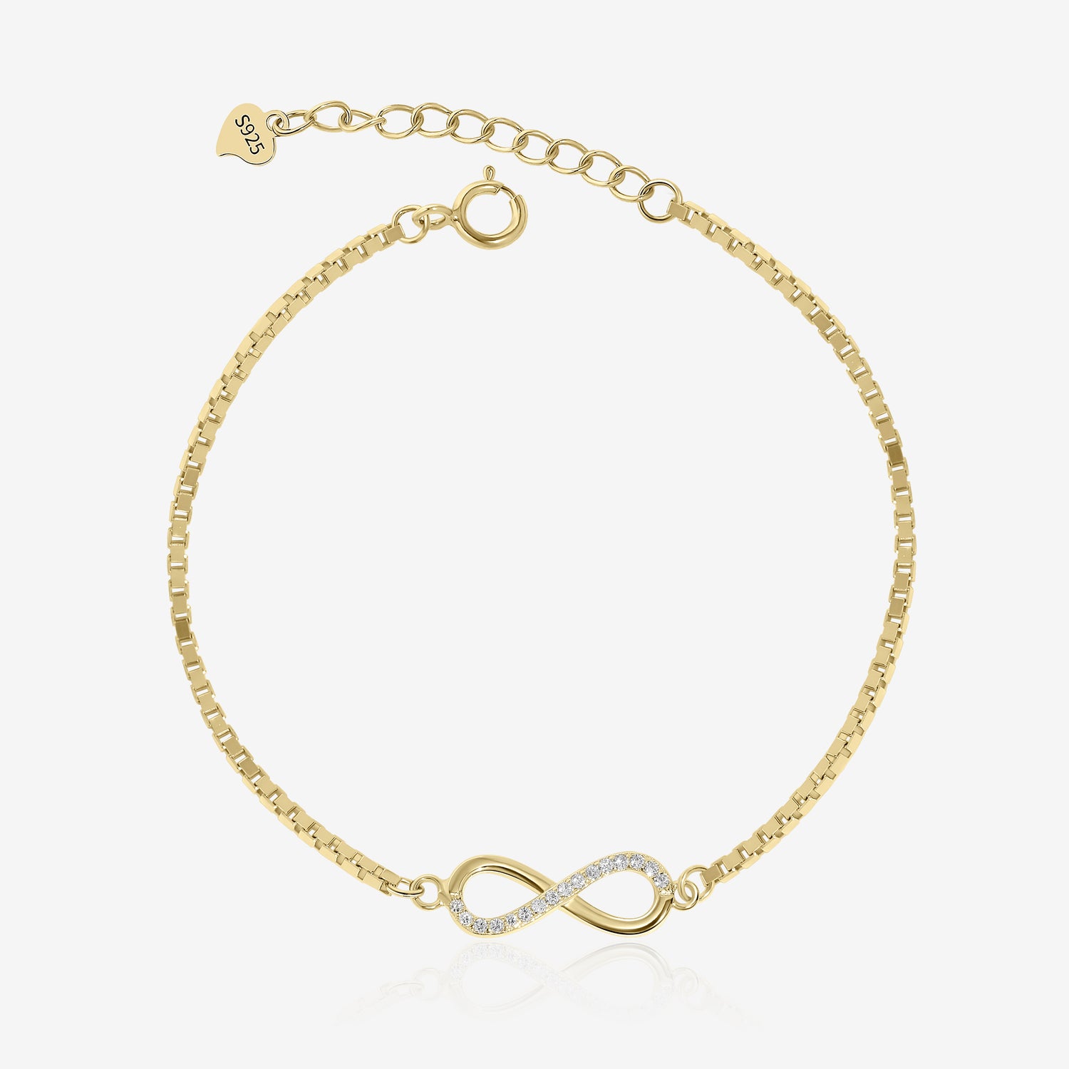 Simple Infinity Bracelet