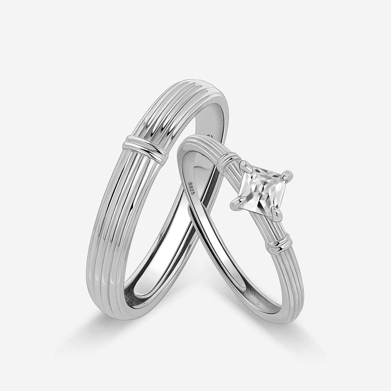 Parallel Promise Couples’ Rings