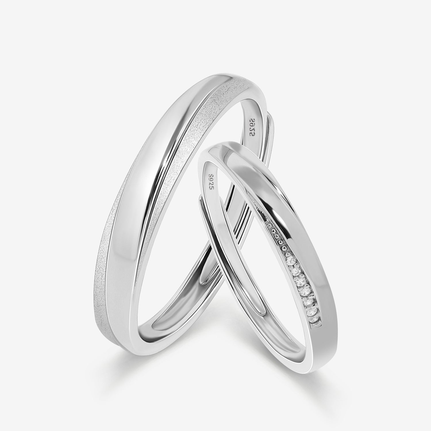 Mi Amour Couples' Rings