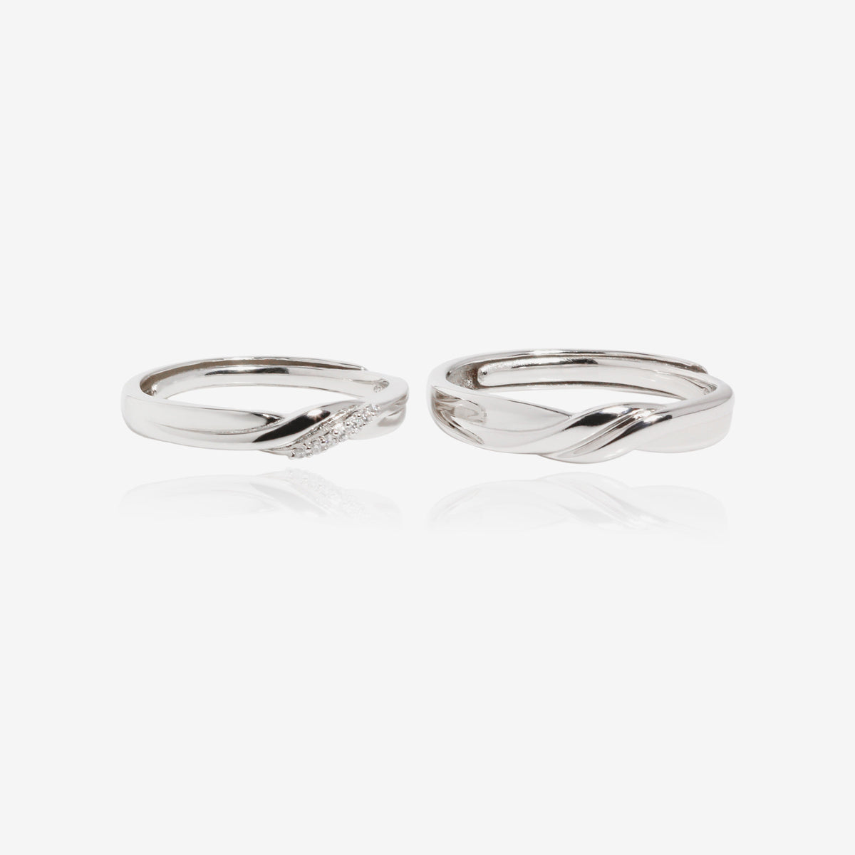Tie the Knot Couples' Rings