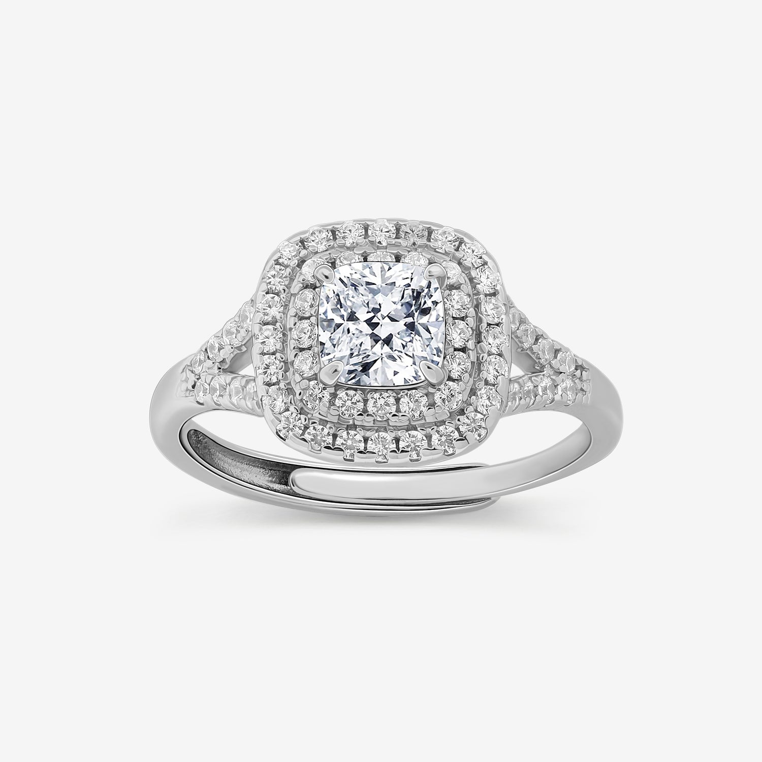 Luminous Love Halo Ring