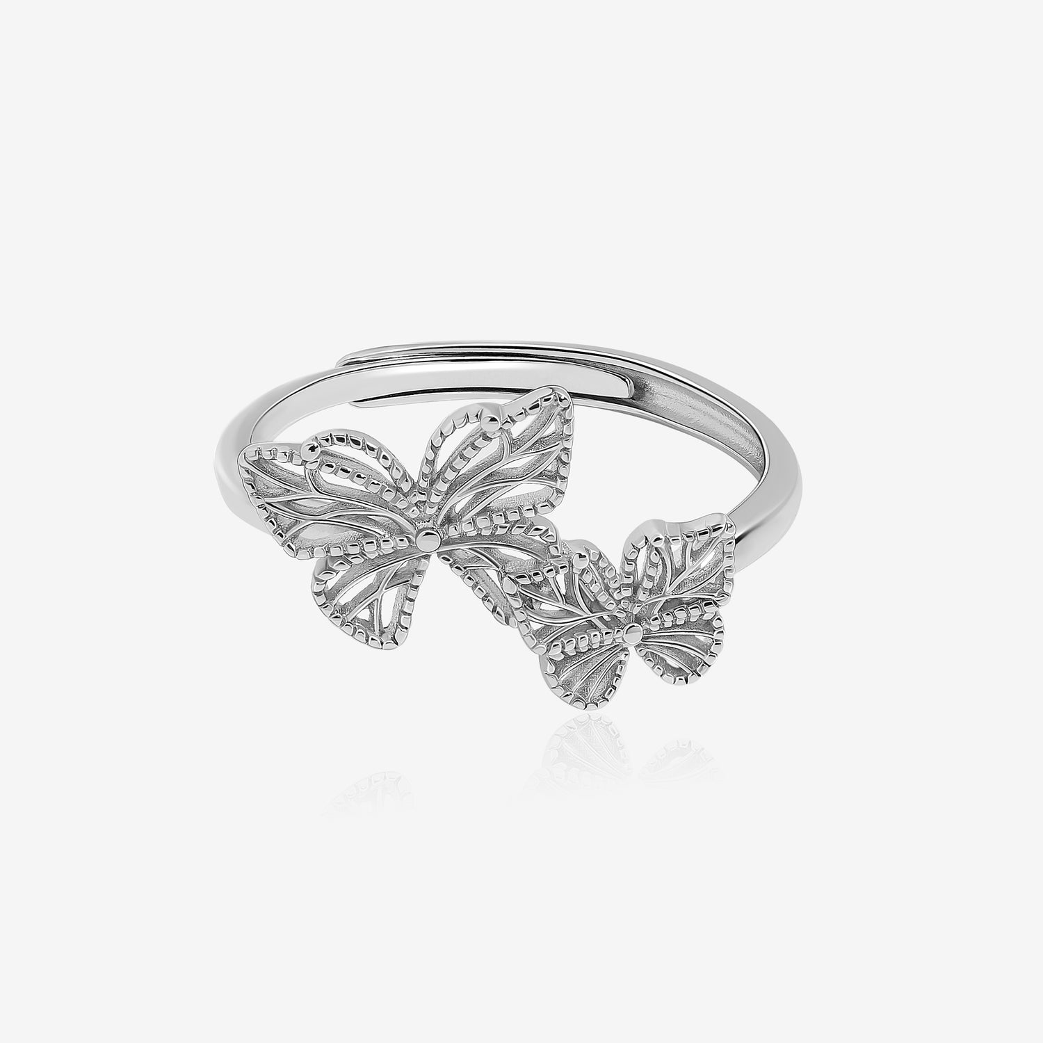 Twin Butterfly Ring