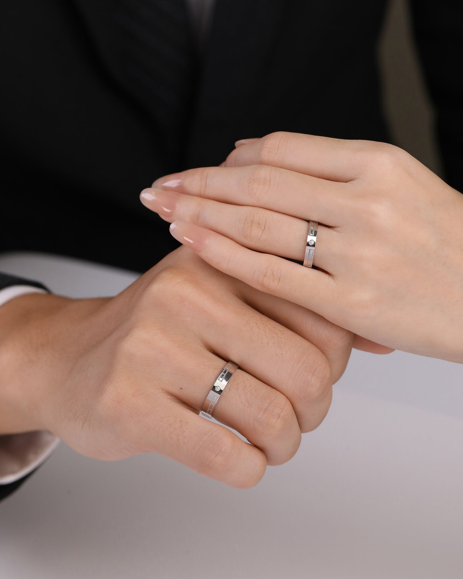 Eternal Code Couples' Rings