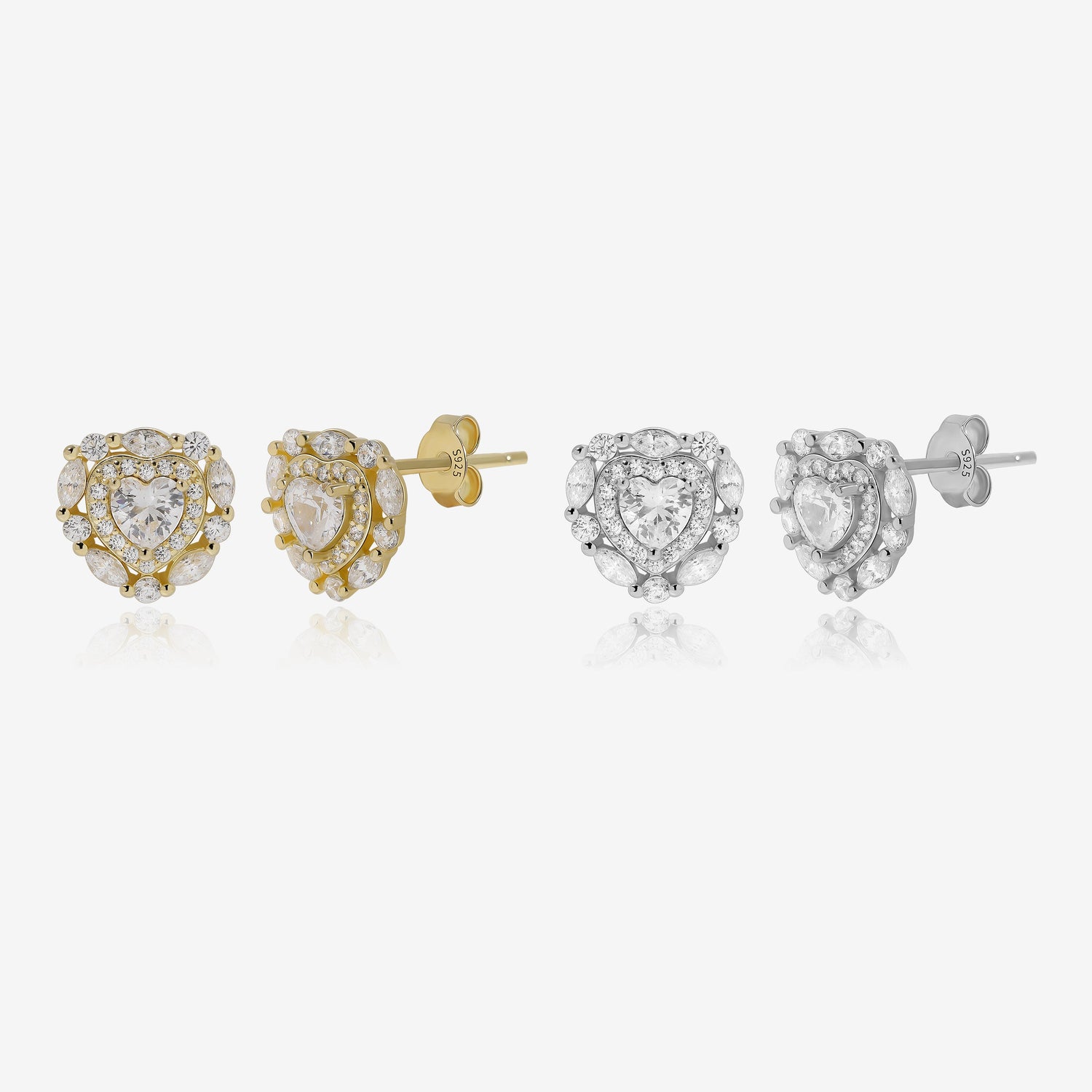 Princess Heart Earrings