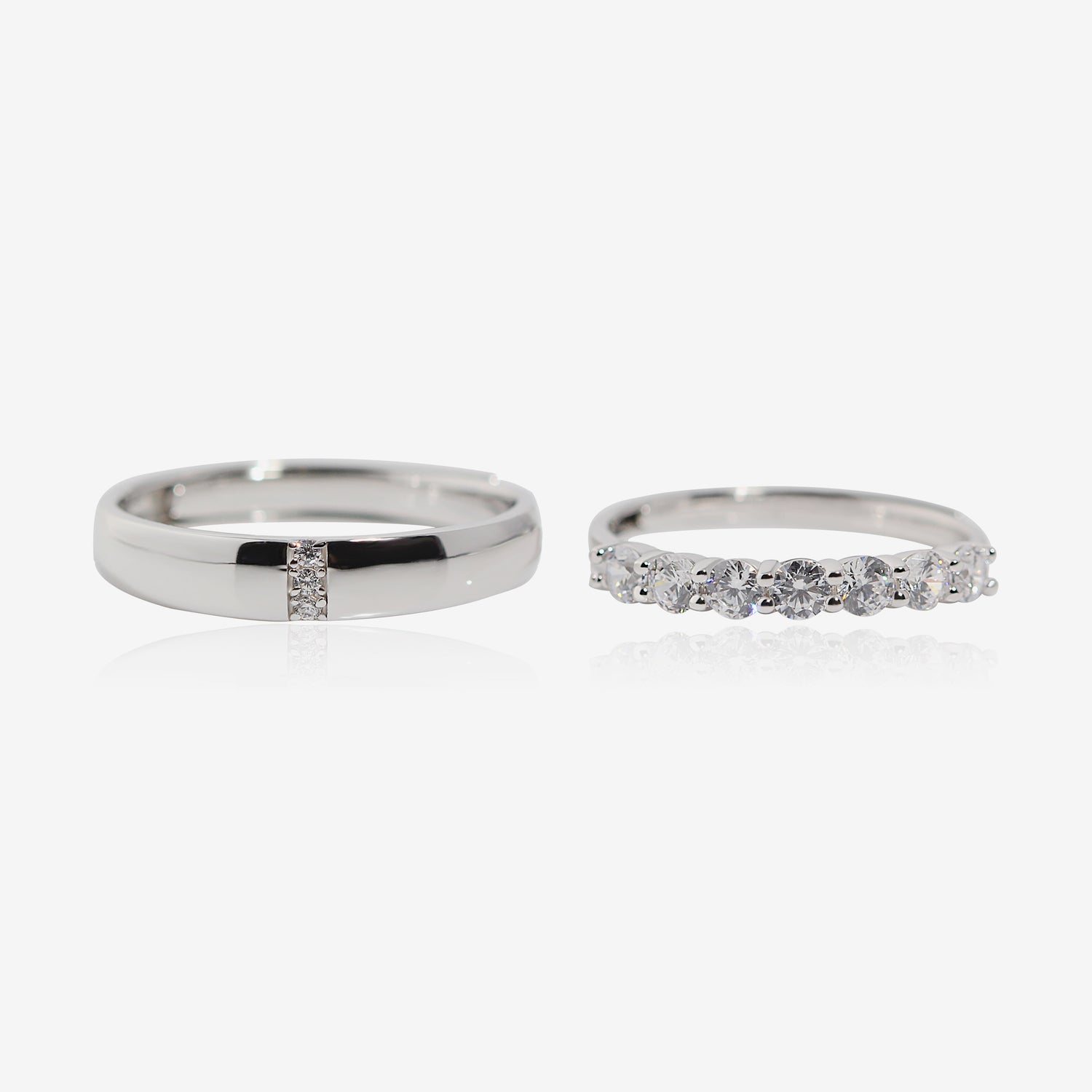 Forever Mine Couples' Rings