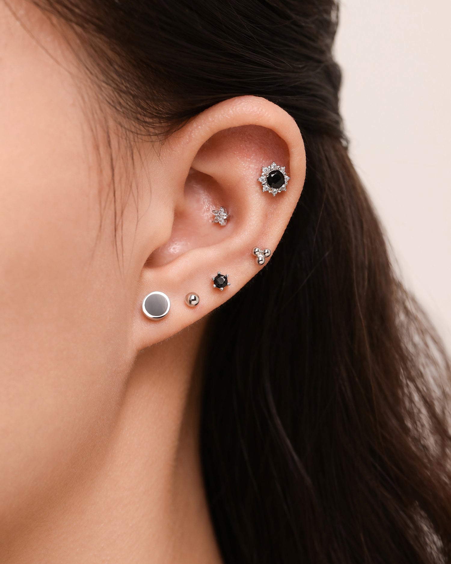 Midnight Nova Earrings Set