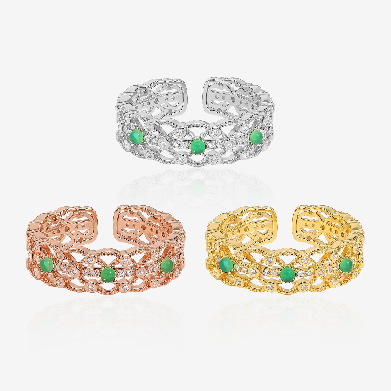 Vintage Garden Filigree Ring