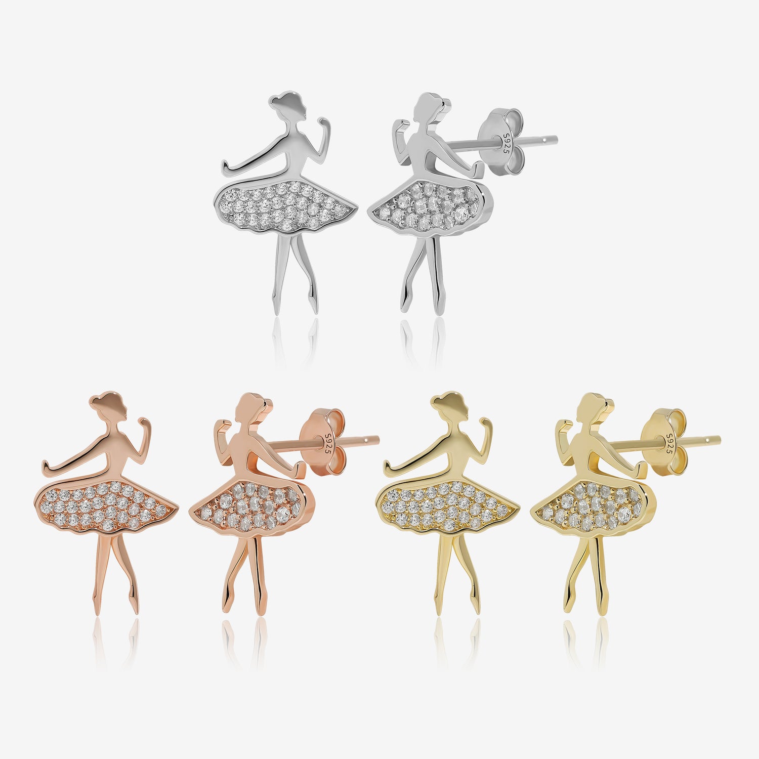 Graceful Ballerina Earrings