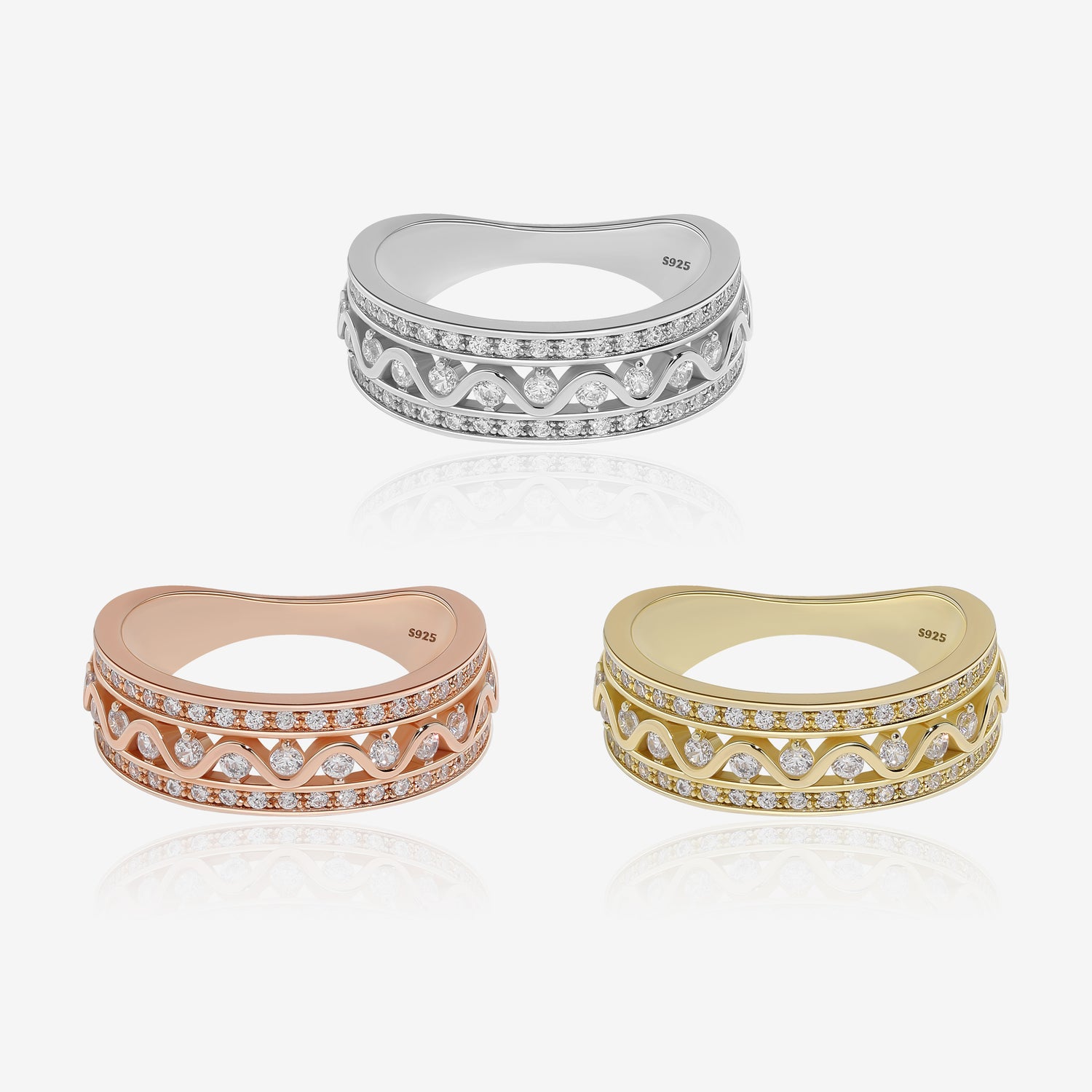 Oceanic Elegance Ring